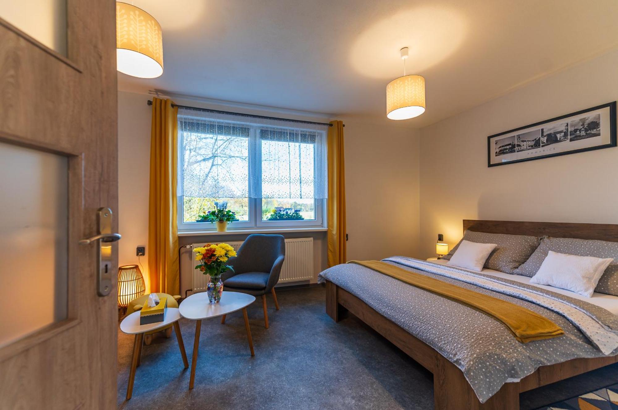 Ubytovani Na Samote - Apartman U Tesaru Komarice 外观 照片